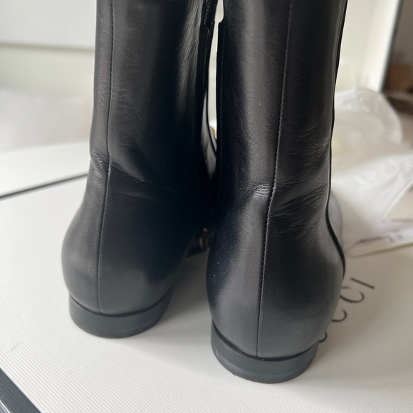 Gucci ankle jordaan boots black - Picture 4 of 5